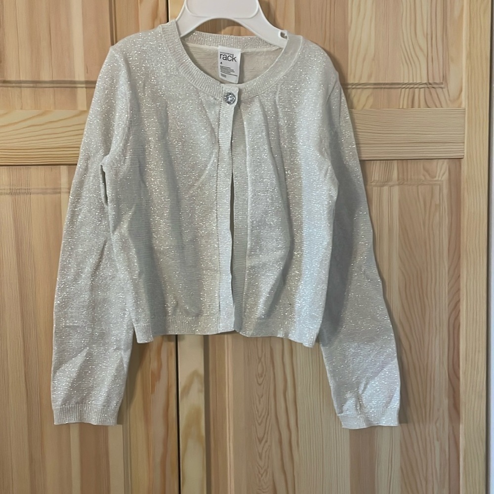 Nordstrom Rack sparkle cardigan. T2 - Picture 1 of 4